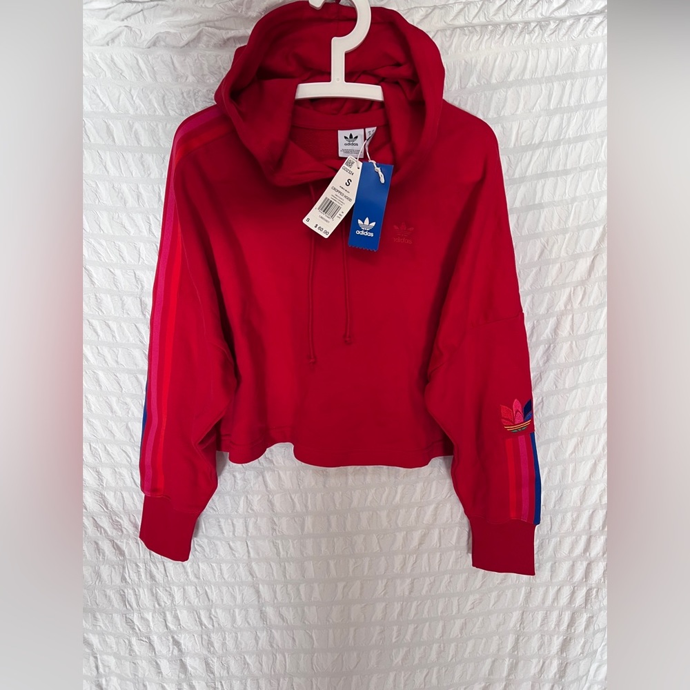 Women’s Adidas Cropped Hoodie Size small